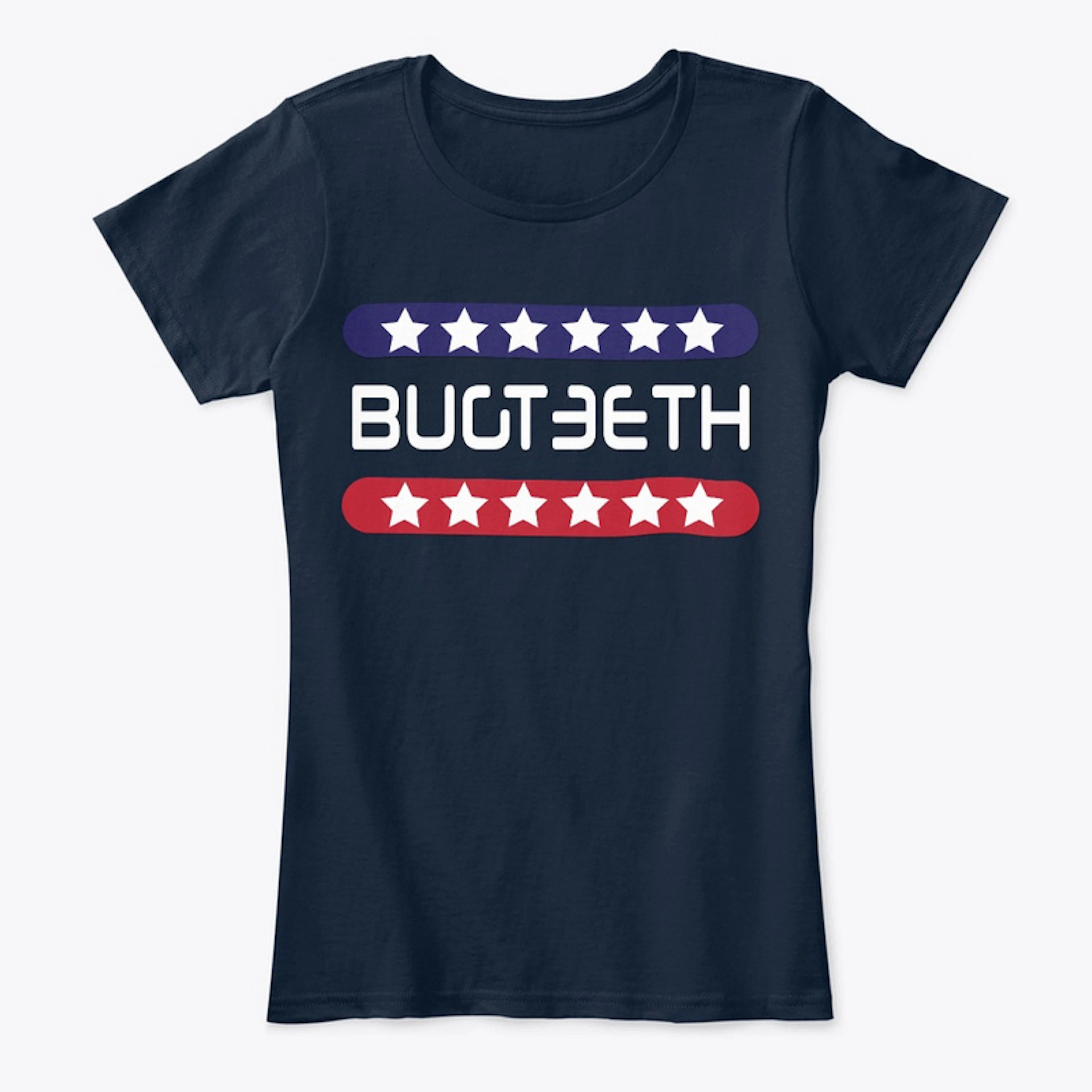 Bugteeth Red White and Blue