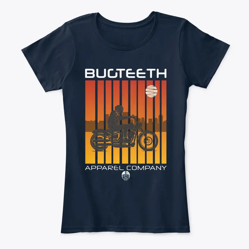 Bike and Background Bugteeth Apparel