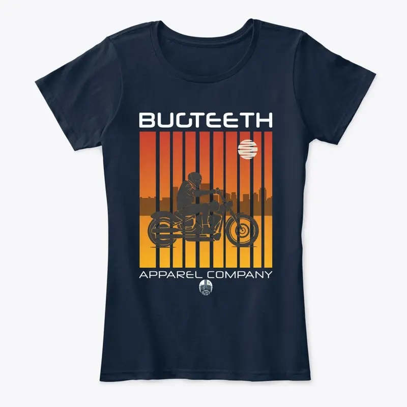 Bike and Background Bugteeth Apparel